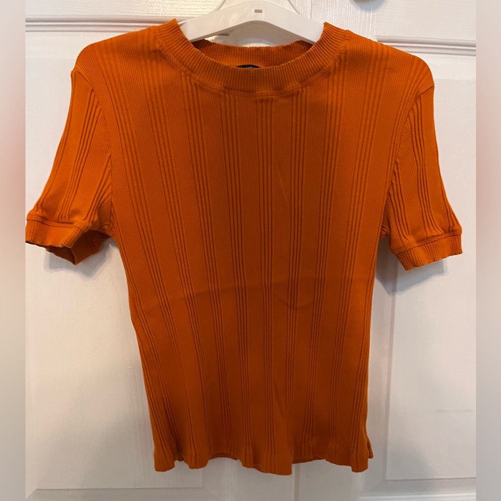 Zara Tops Orange